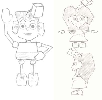 Character concepts.